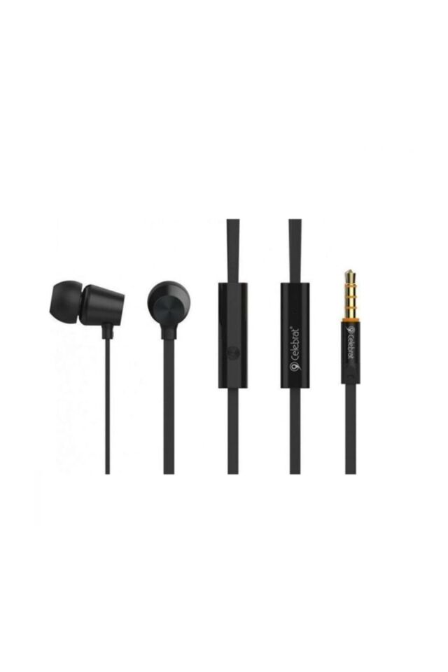 D2 Siyah Stereo Gsm Kablolu Kulaklık