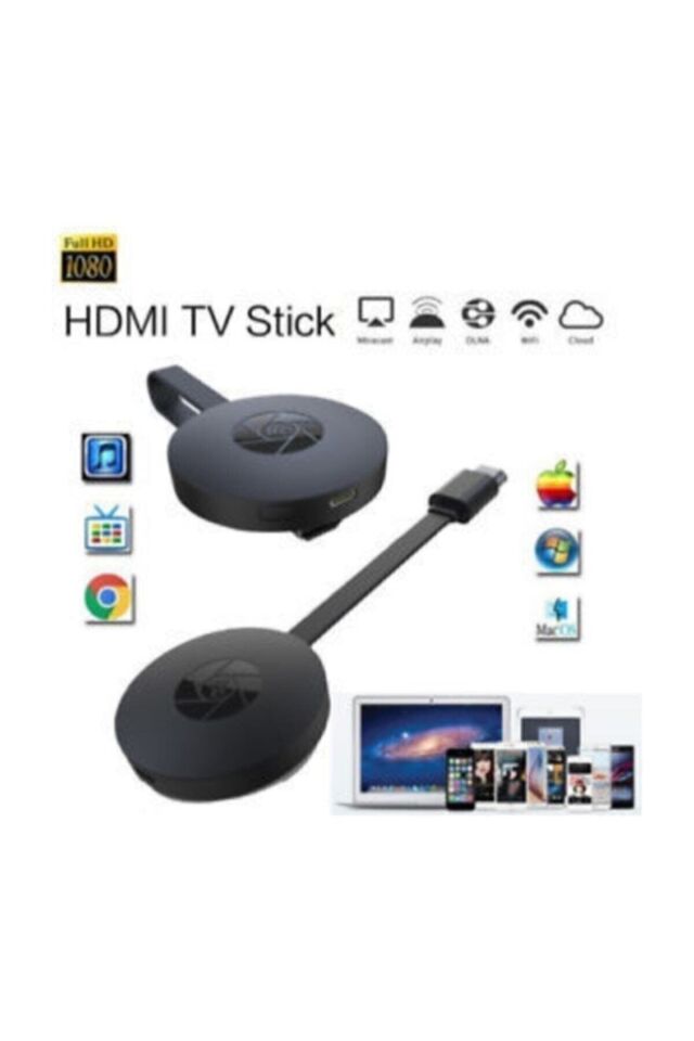 Chromecast 4k Çözünürlük Kablosuz Görüntü Ve Ses Aktarıcı