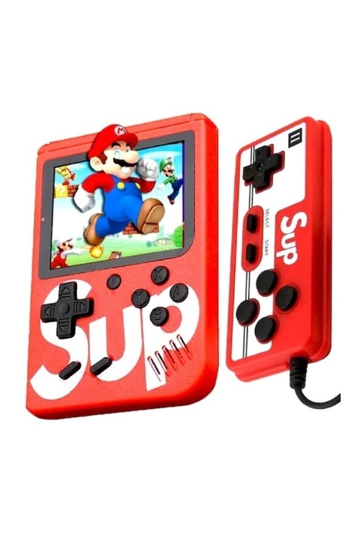 Atari Mini Video Oyun Konsolu 400 Oyunlu Gameboy Kırmızı-Siyah-Mavi-Sarı-Beyaz