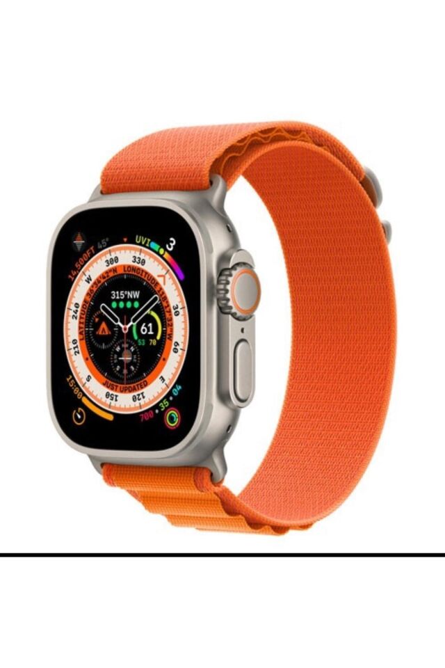 Watch Ultra Plus Vidalı, Sürekli Açık (KADRAN) Ekran Hd, 49mm Akıllı Saat