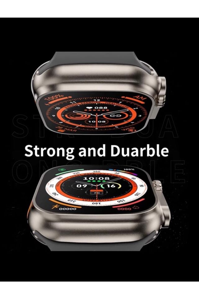 Watch Ultra Plus Vidalı, Sürekli Açık (KADRAN) Ekran Hd, 49mm Akıllı Saat
