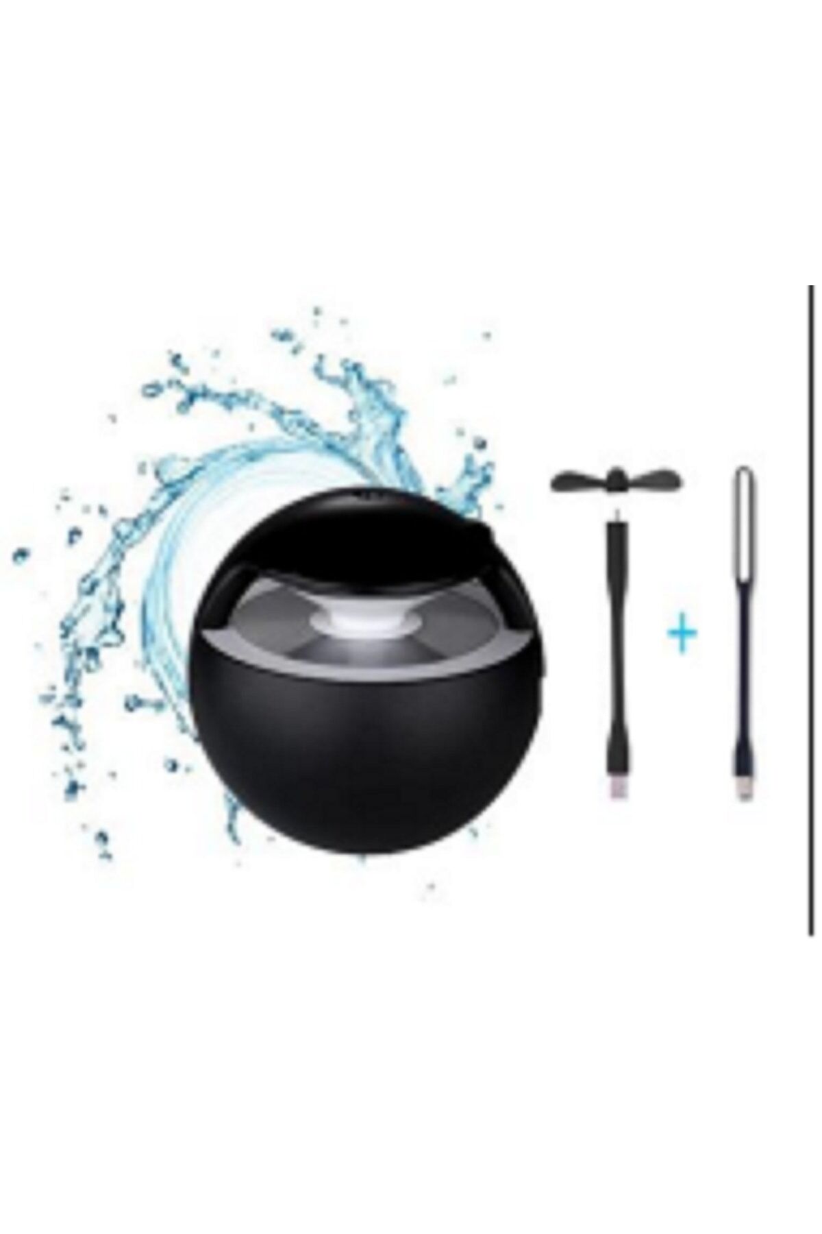 Işıklı Oda Ortam Hava Nemlendirici Buhar Makinesi Aroma Nemlendirici Usb Fan Ve Usb Led Hediyeli