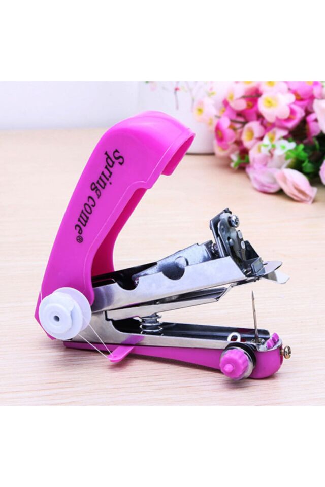 Pratik Mini El Dikiş Makinası Spring Come