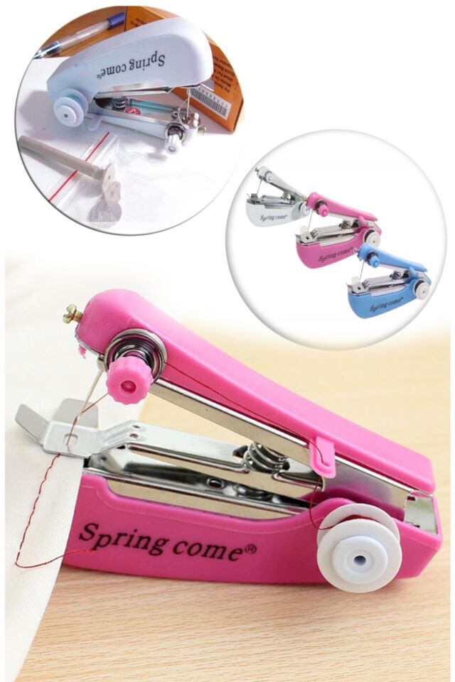 Pratik Mini El Dikiş Makinası Spring Come