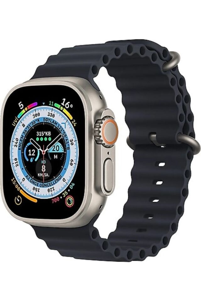 Watch 8 Ultra Akıllı Saat Smart Watch Adım Sayar Nabız Ölçer Full Fanksiyonlu