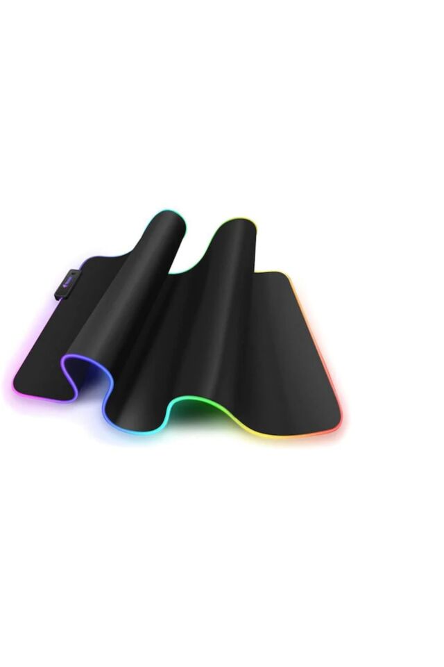 Rgb Mouse Pad Led Işıklı Siyah Renk Gaming Mouse Pad 90x40cm