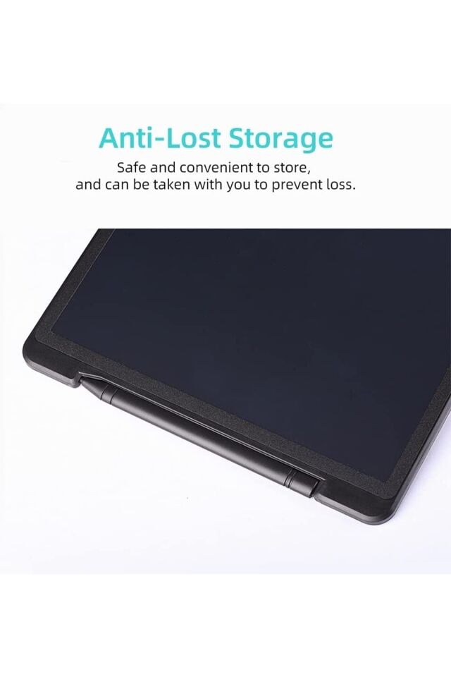 12 Inç Lcd Yazma Tableti Elektronik Dijital Çizim Tahtası Silinebilir Yazı Pad Renkli Ekran