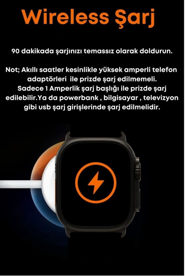 T800 Ultra Arama Özellikli Akıllı Saat Tüm Telefonlarla Uyumlu Kablosuz Kulaklık Ikili Set