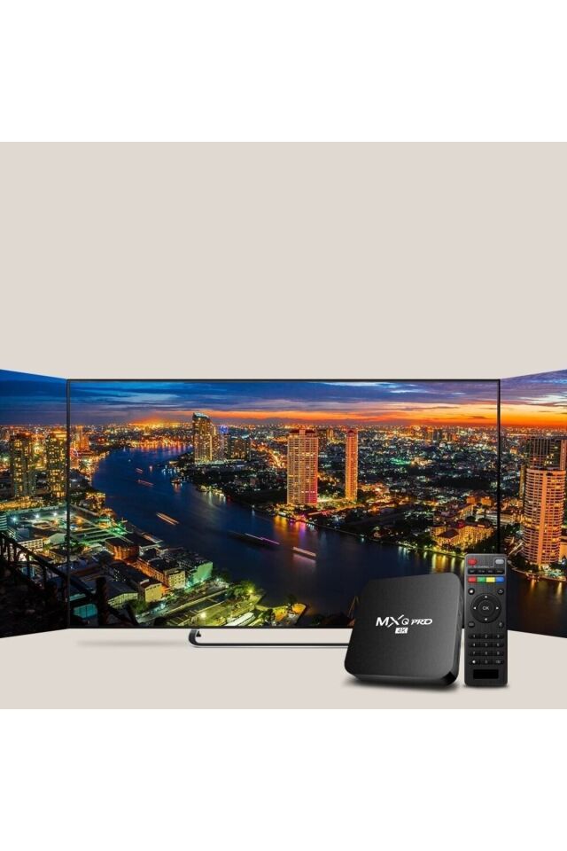 Mx Pro 4k Android 11.1 -3840x2160 Çözünürlük H265 4 Çekirdek Işlemci Tv Box