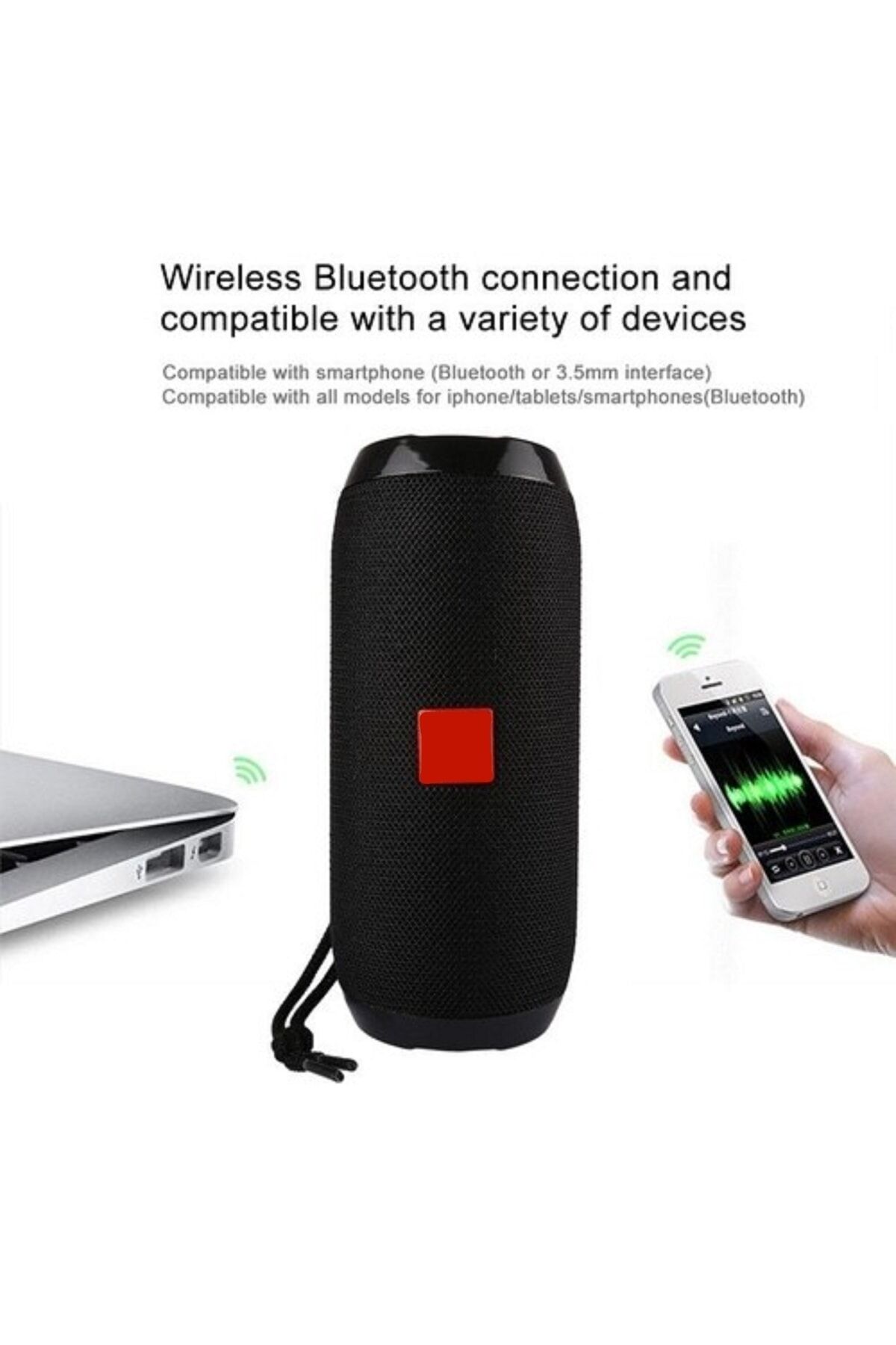 T117 Bluetooth Hoparlör Kablosuz Taşınabilir Ses Bombası Extra Bass