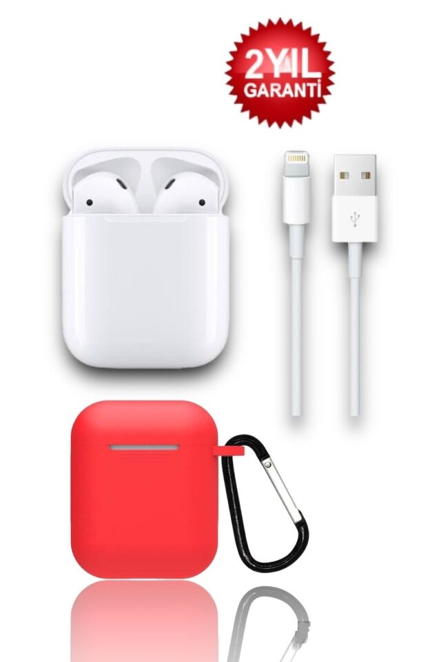 Beyaz 2.nesil Ios Android Uyumlu Kablosuz Bluetooth Kulaklık
