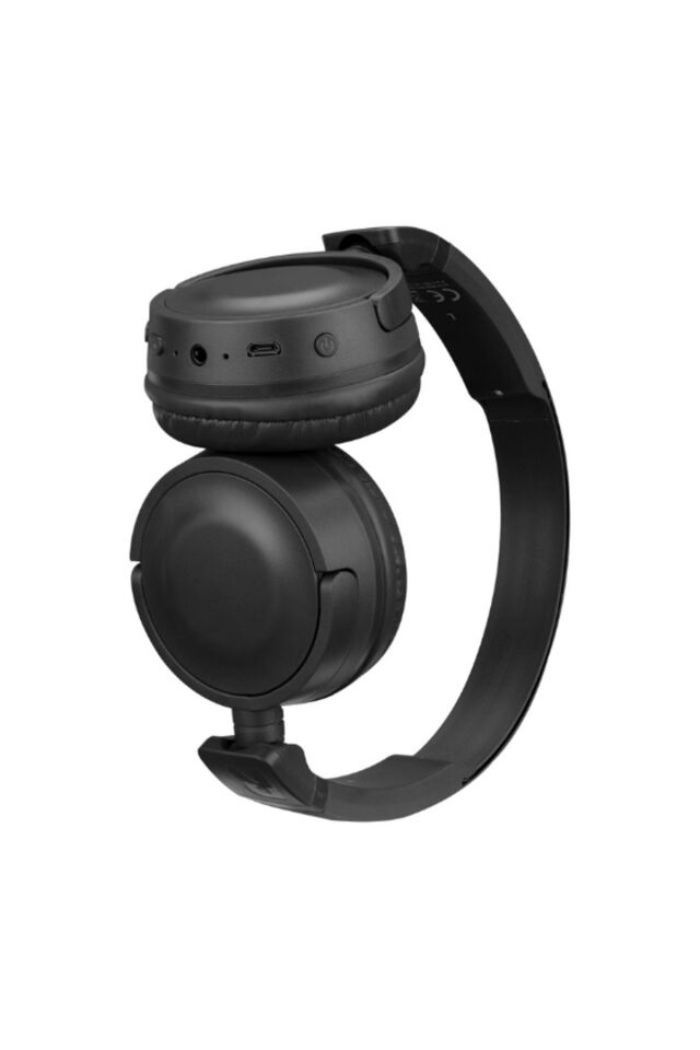 HY-XBK44 BATTY TF Kart Özellikli Siyah Bluetooth Kafaüstü Kulaklık