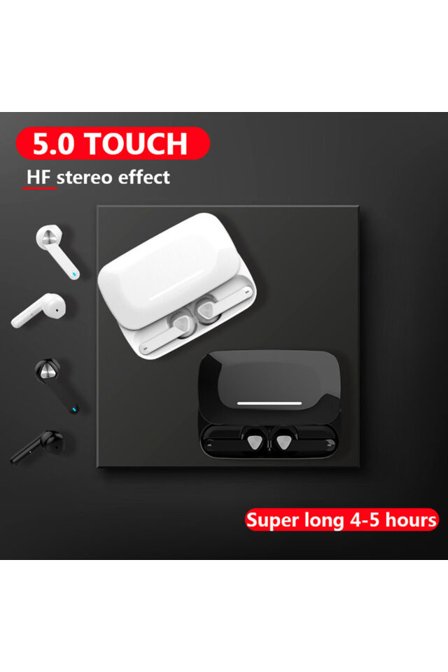 TWS 5,0 Bluetooth kablosuz kulaklık Stereo Slayt Kapaklı Su Geçirmez Süper Bass Spor Kulaklık