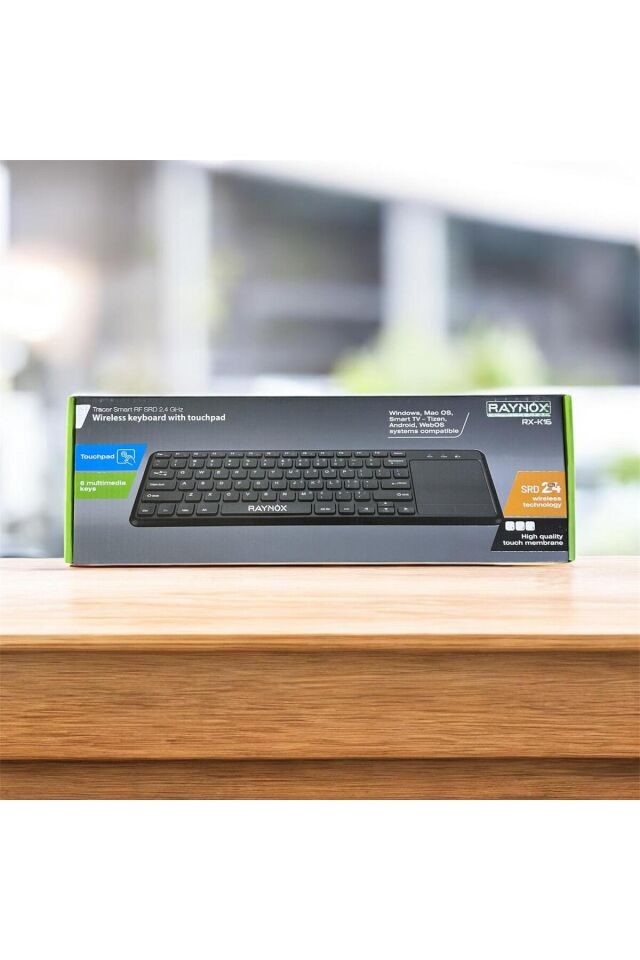 Kingboss K-03 Mini Kablosuz Wireless Klavye Mouse Seti 2.4 Ghz Siyah