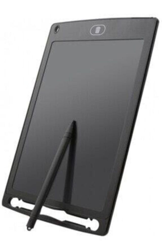 Dijital Kalemli Çizim Yazı Tahtası Not Yazma Eğitim Tableti Writing Tablet 8,5 Inç Siyah