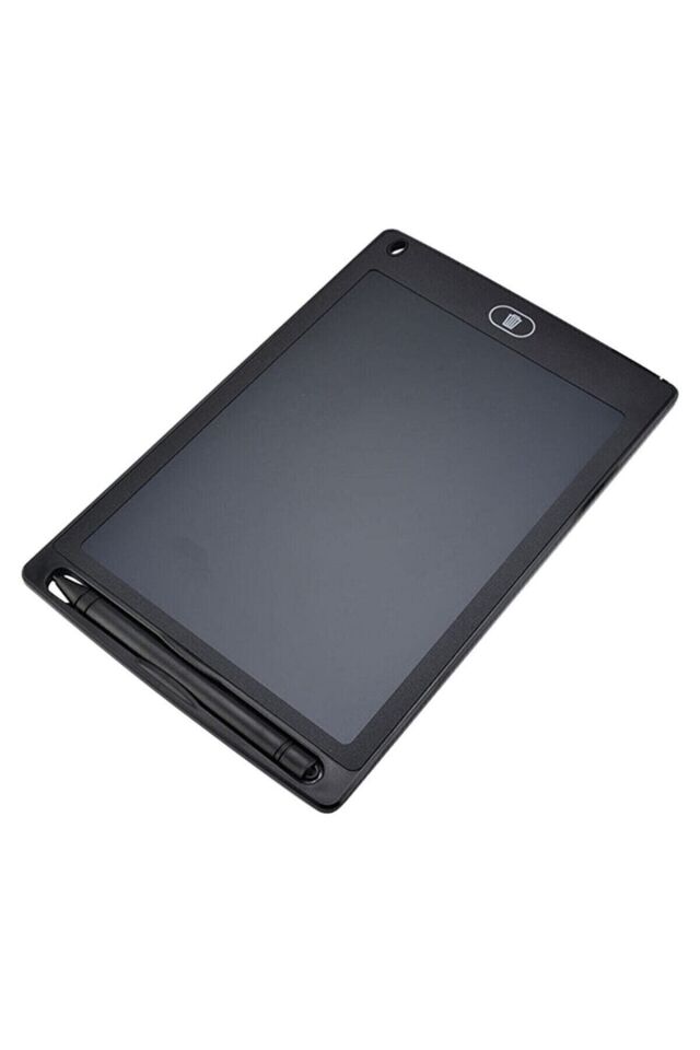 Dijital Kalemli Çizim Yazı Tahtası Not Yazma Eğitim Tableti Writing Tablet 8,5 Inç Siyah