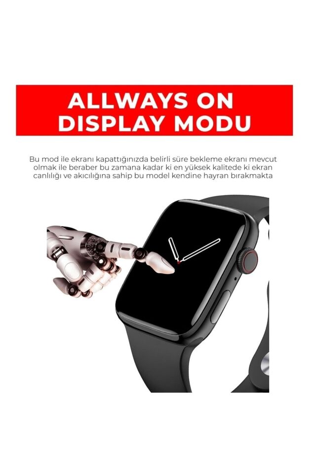 Watch 7 Pro Max Plus Akıllı Saat (1.95'' Tam Ekran)