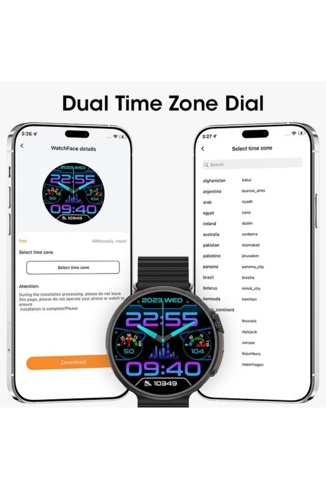 Smart Watch Hw3 Ultra Max Akıllı Saat Nfc Bluetooth Çağrı Spor Modu 
Fitness