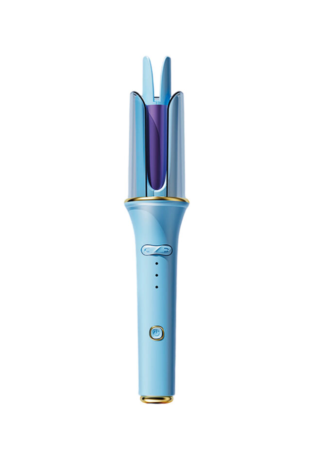 Otomatik Saç Maşası Kalın Su Dalgası 32mm - 30 Saniyede Isınma (Pembe)