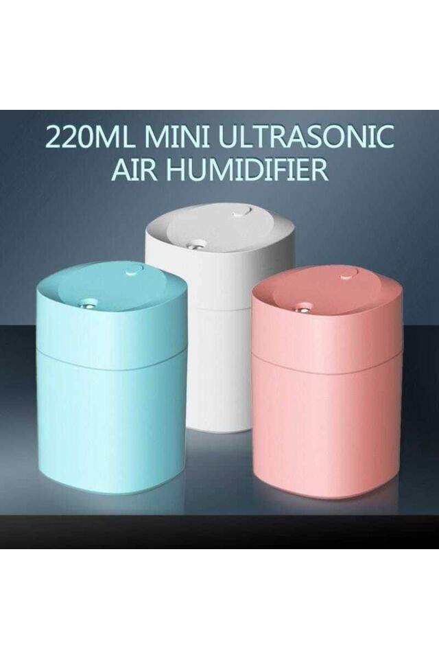 200 ml Ulrasonik Hava Nemlendirici Buhar Makinesi Ve Aroma Difüzörü