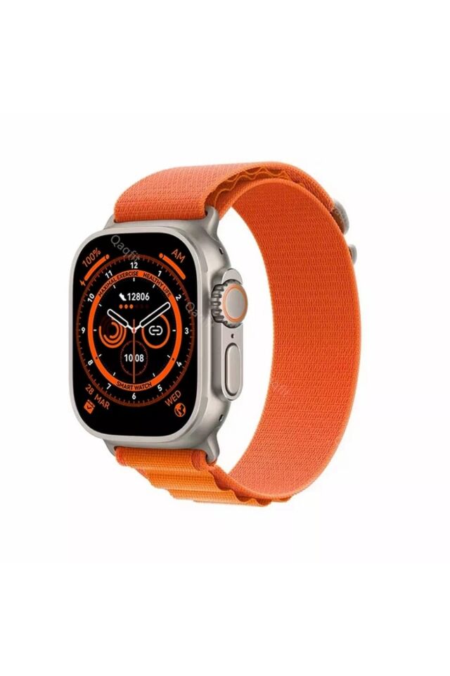 Kktcih K8 Ultra Max Smart Watch %100 Su Geçirmez Havuz Ve Tatlı Sularda Tam Ekran Nfc Akıllı Saat