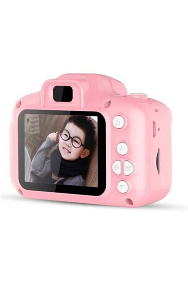 Unisex Çocuk Mavi Mini 1080p Hd Kamera Için Dijital Fotoğraf Makinesi