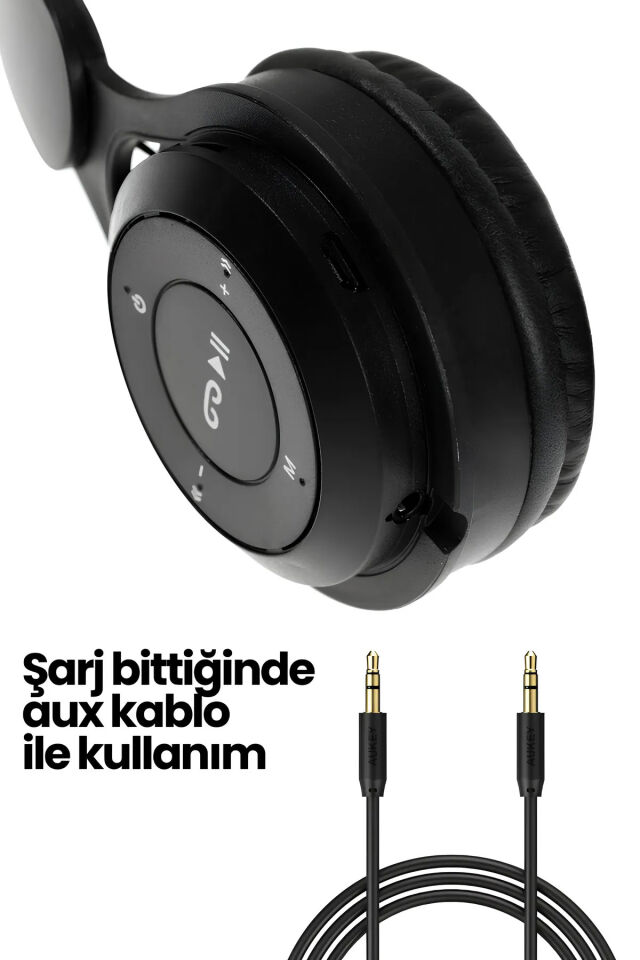 LED Rgb Işıklı Pembe Bluetooth Kulaklık Tavşan Tasarımlı Katlana Bilir
