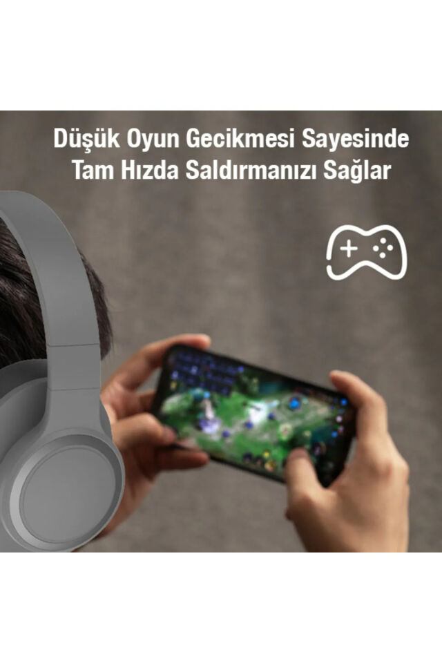 Yeni Nesil Şık Ergonomik Tasarım Extra Bass Kablosuz Bluetooth Mikrofonlu Spor Kulaklık Sd Kartlı