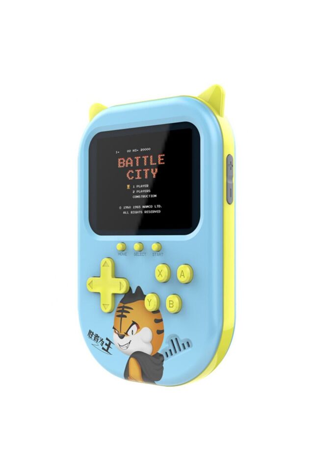 Mini Taşınabilir Sevimli Atari Oyun Konsolu 500 Oyunlu 2 oyunculu Tv Den Oynama Özelikli