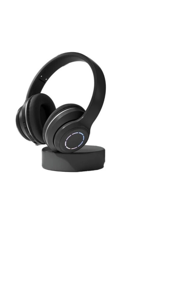 SN 36 One Ear Kafa Üstü Kablosuz Bluetooth Kulaklık Katlanabilir RGB Işıklı