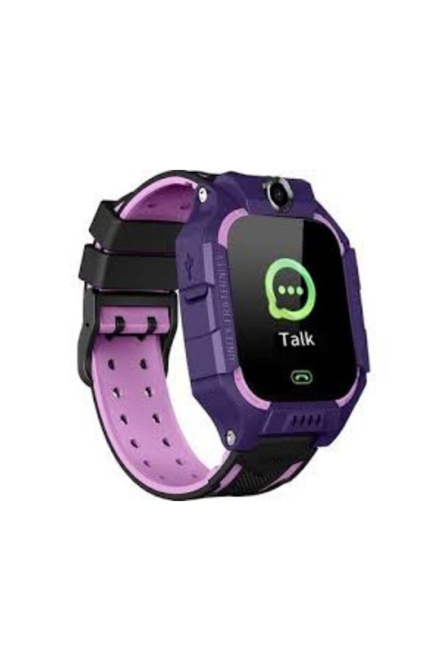Pinkwatch Sim Kartlı, Konum Takipli, Sos Acil Arama Ve Imei Kayıtlı Akıllı Çocuk Takip Saati Mor
