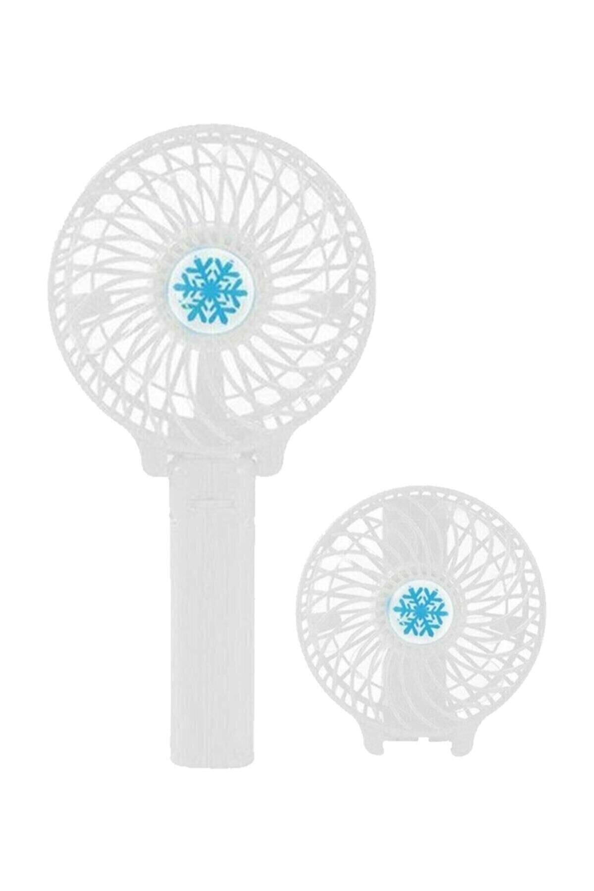 Nanopro Şarjlı Mini Fan Masa Üstü Vantilatörü Usb Soğutucu Sessiz El Fanı