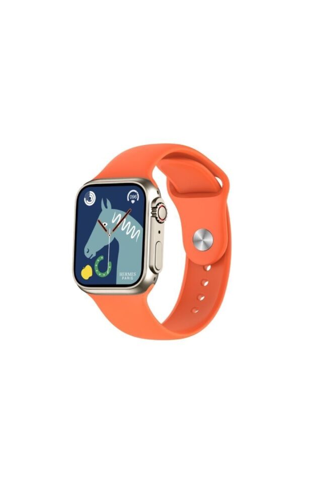 Smart Watch8 T88 Ultra Akıllı Saat Airpods Kulaklık Arama Özeliği Çift Kordon Tüm Telefonlara Uyumlu