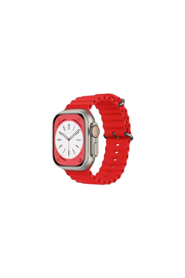 Apple Watch Uyumlu 42mm 44mm 45mm 49mm 1/2/3/4/5/6/se/7/8/ultra Kordon Ocean Loop Kordon