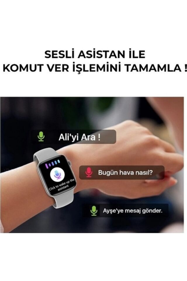 Watch 7 Dt Max Plus Smartwatch 2022 Yeni Akıllı Saat Nfc Siri Gps Bluetooth Çağrı Android Ios Uyumlu