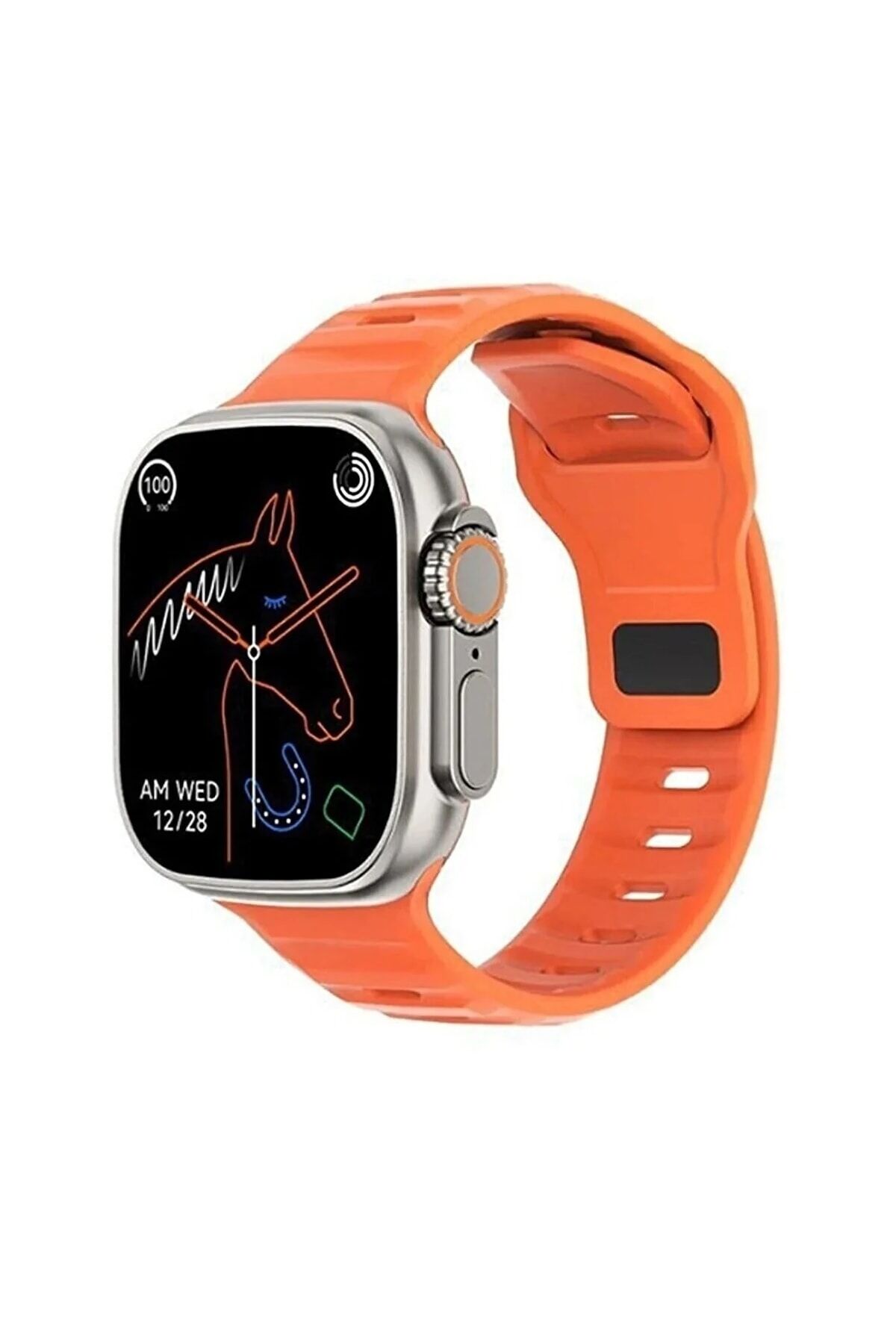 Dt8 Ultra Akıllı Saat 2.1 Inc 49mm Smart Watch Çift Kordonlu Ios Android Uyumlu Yeni Nesil Nfc Siri
