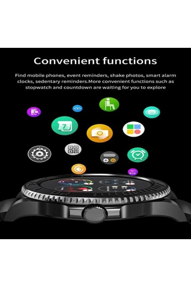 Rolrx Js9 Smart Watch Tam Hd Ekran Sesli Asistan Nfc Bluetooth Akıllı Saat Yeni Nesil
