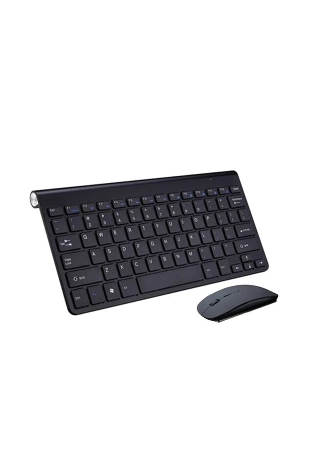 Mini Kablosuz Wireless Klavye Mouse Seti 2.4 Ghz