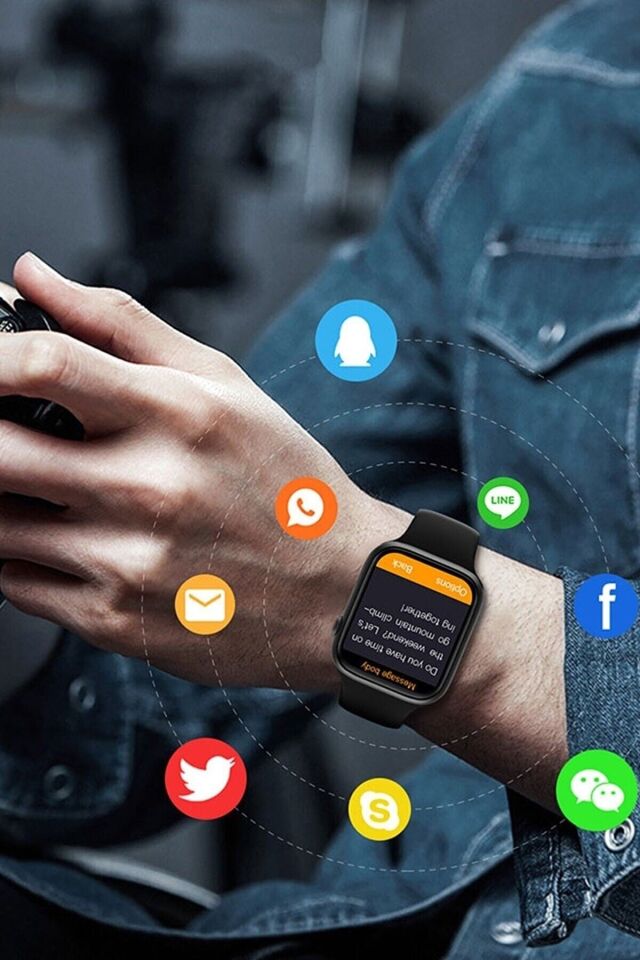 Watch N76 Series7 Yeni Kasa Aktif Konuşma Özellikli Türkçe Son Sürüm Akıllı Saat